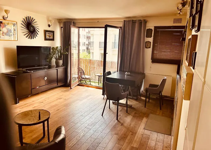 Cosy 2 Pieces -lumineux- Balcon & Proche Montparnasse 파리